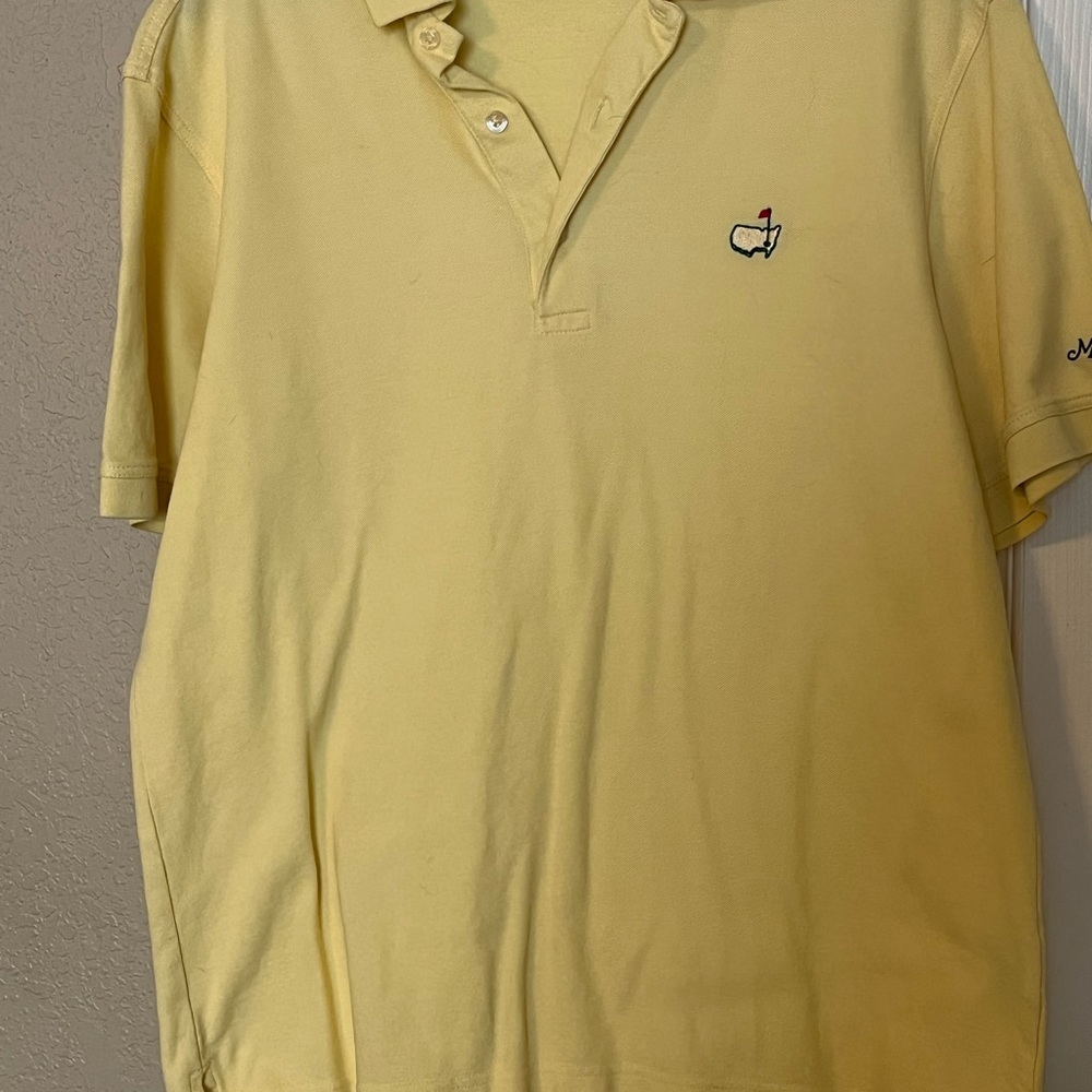 Masters Collection Yellow Polo Shirt
